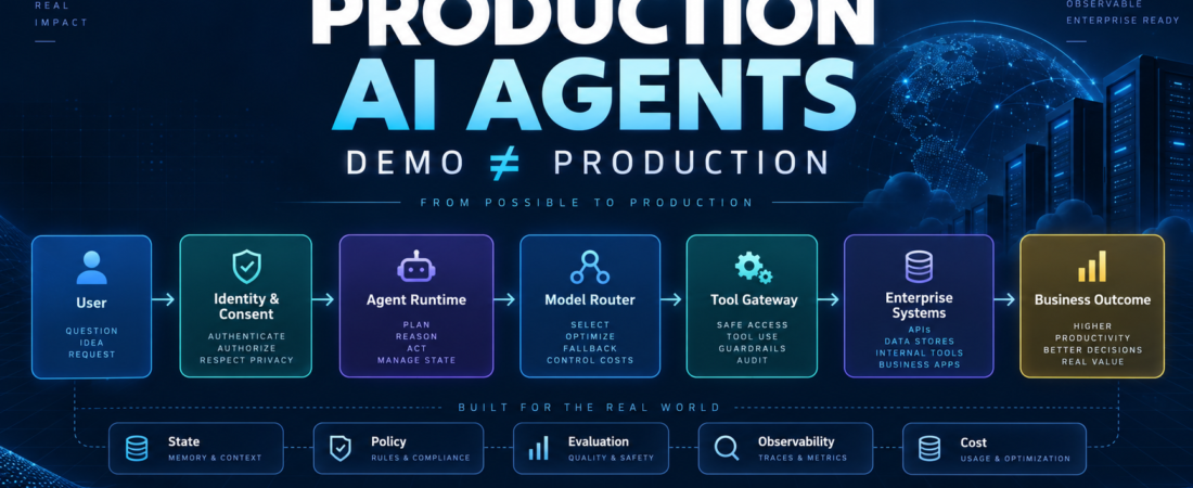 Production AI Agent Architecture: Why Most AI POCs Struggle to Scale